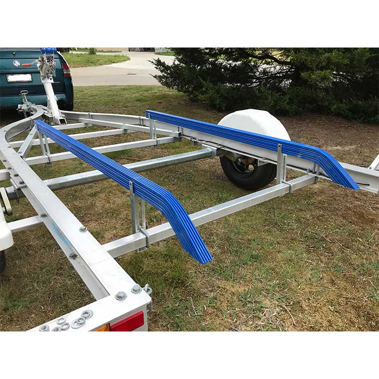 BISupply Short Bunk Guide-On or C-Channel Trailers Carpeted Boat Trailer Guide Bunk Boards to Fit High Beam Box 