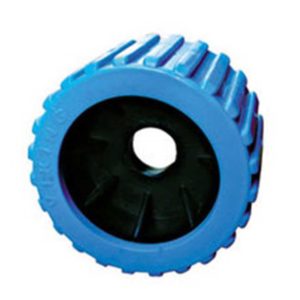 Blue Wobble Rollers Ribbed
